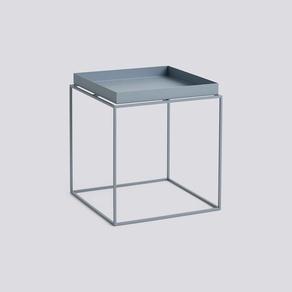 Tray Table — New Colour - Medium L40 x W40 x H44 - Pigeon blue