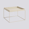 Tray Table — New Colour - Coffee L60 x W60 x H39 - Warm beige