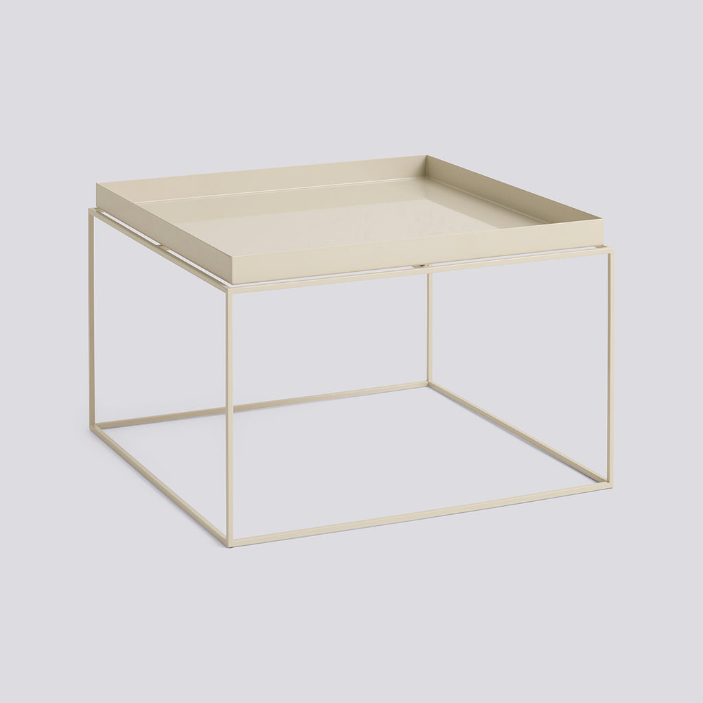 Tray Table — New Colour - Coffee L60 x W60 x H39 - Warm beige