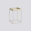 Tray Table — New Colour - Small High L30 x W30 x H44 - Warm beige