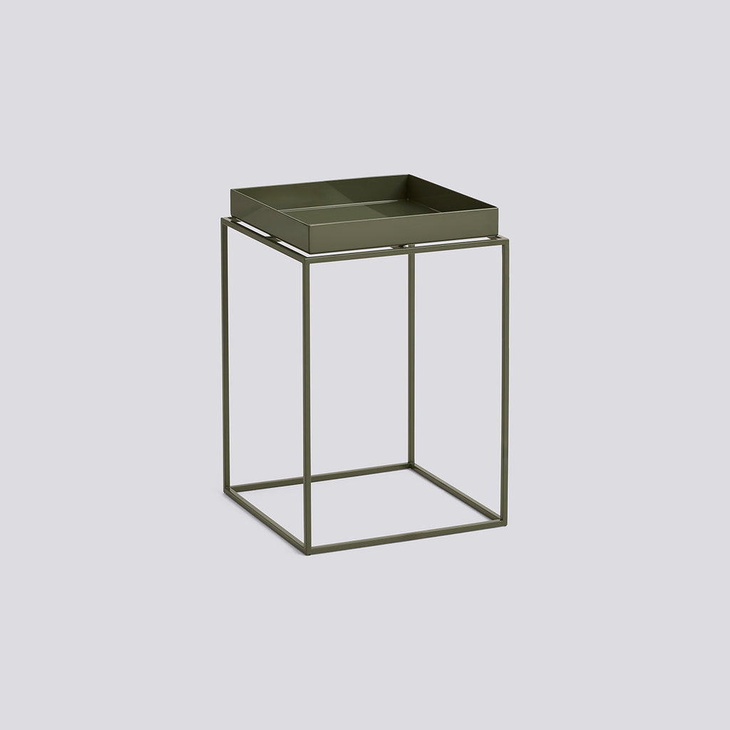 Tray Table — New Colour - Small High L30 x W30 x H44 - Olive green