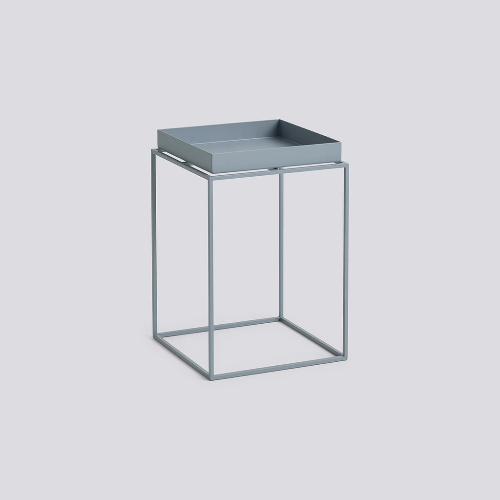 Tray Table — New Colour - Small High L30 x W30 x H44 - Pigeon blue