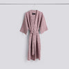 Waffle Bathrobe - Stripe cool pink - Stripe cool pink