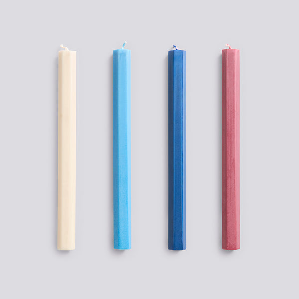 Hexagon Candle - Marine, Set of 4 - Marine