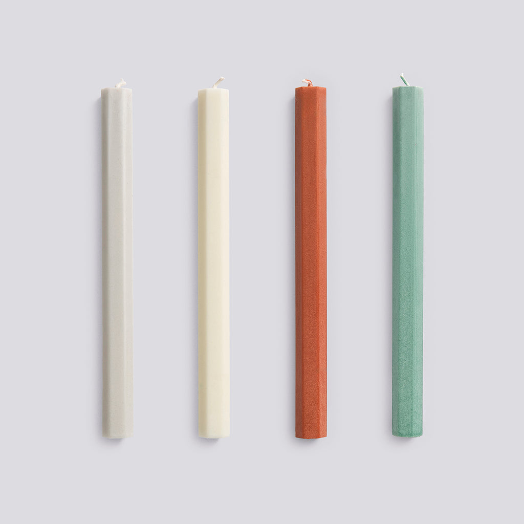 Hexagon Candle - Forest, Set of 4 - Forest