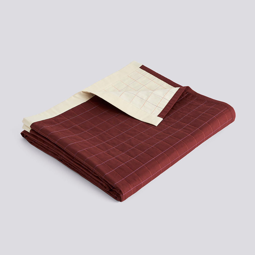 Dori Bedspread - 195 x 245 - Maroon