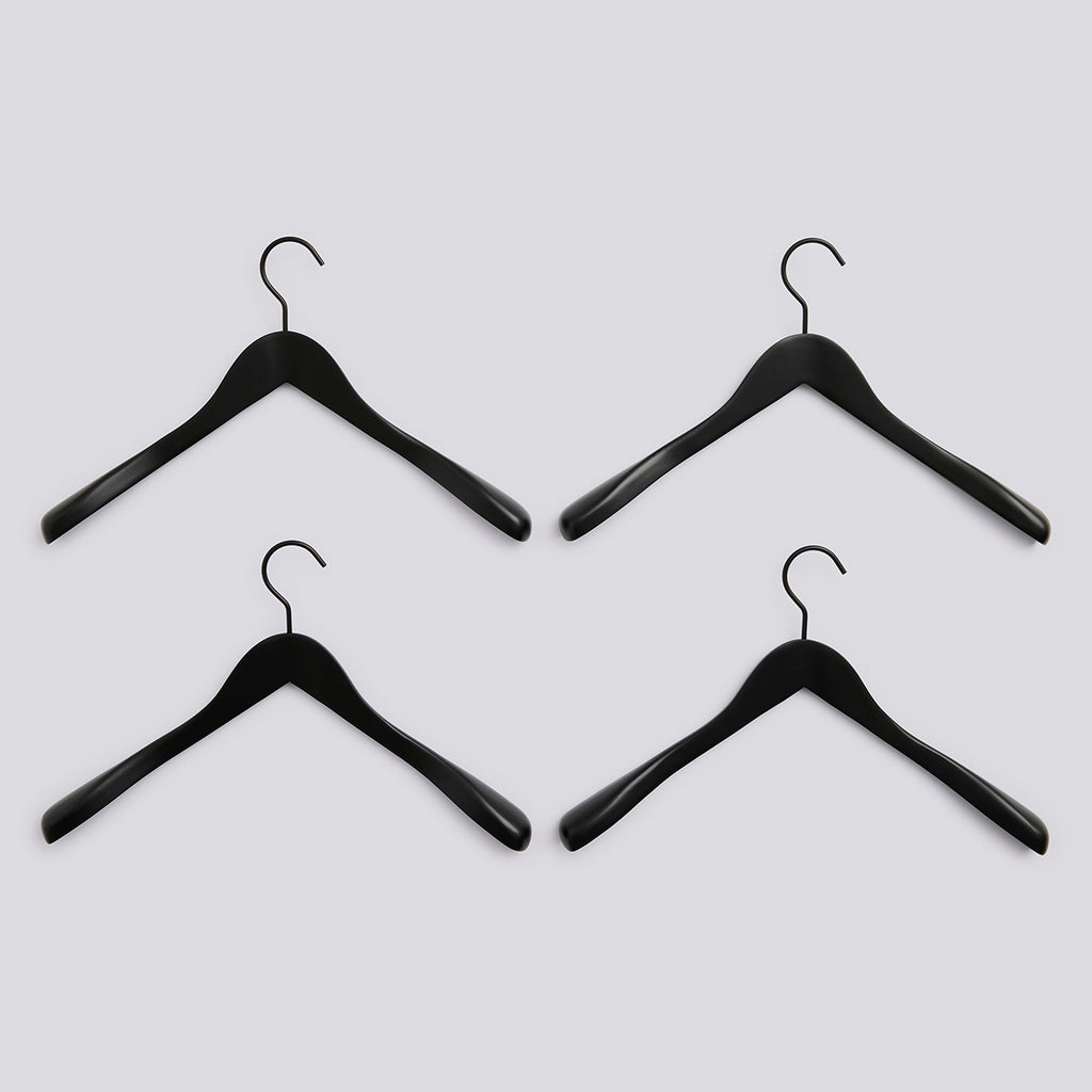 Smooth Coat Hanger - Set of 4 - Wide
