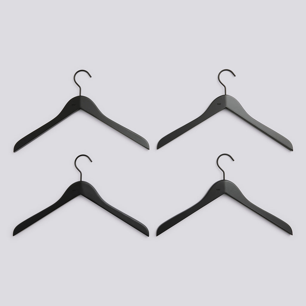 Smooth Coat Hanger - Set of 4 - Slim
