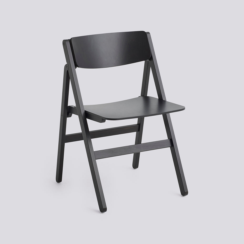 Backflip Chair - Anthracite semi-transparent water-based lacquered beech