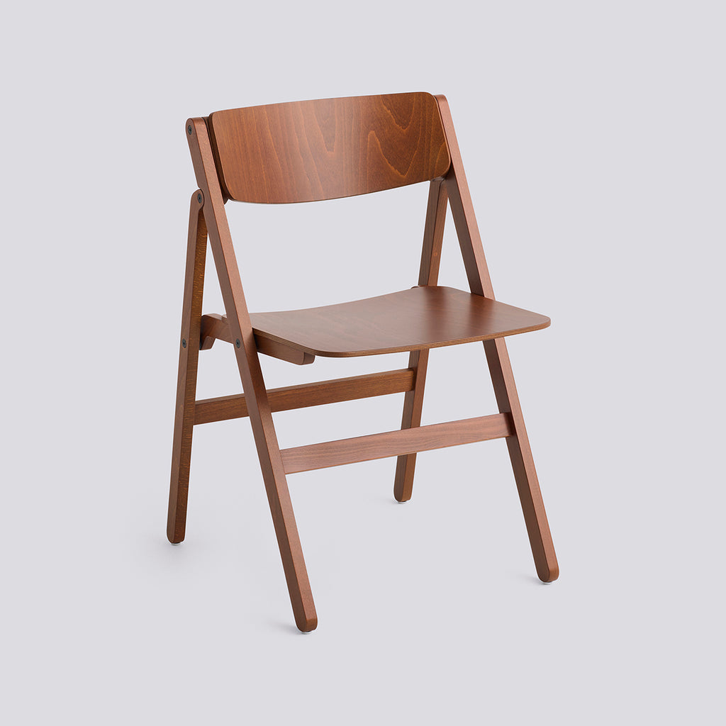 Backflip Chair - Bronze semi-transparent water-based lacquered beech