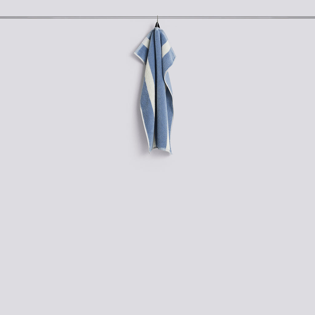 Stripe Hand Towel - W40 x L60 - Dusty blue