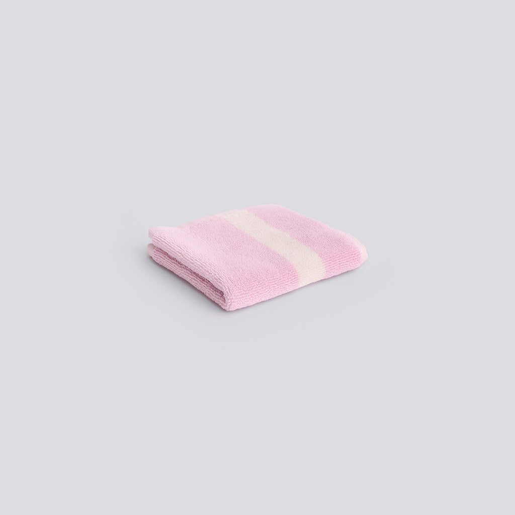 Stripe Wash Cloth - W30 x L30 - Cool pink