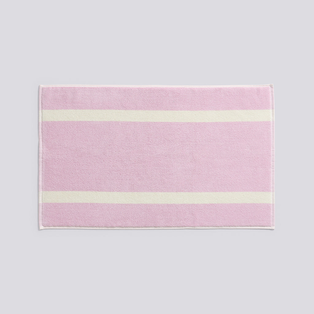 Stripe Bath Mat - W50 x L80 - Cool pink