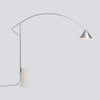Compass Floor Lamp - Brushed aluminium