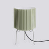 Canelé Table Lamp - Almond green