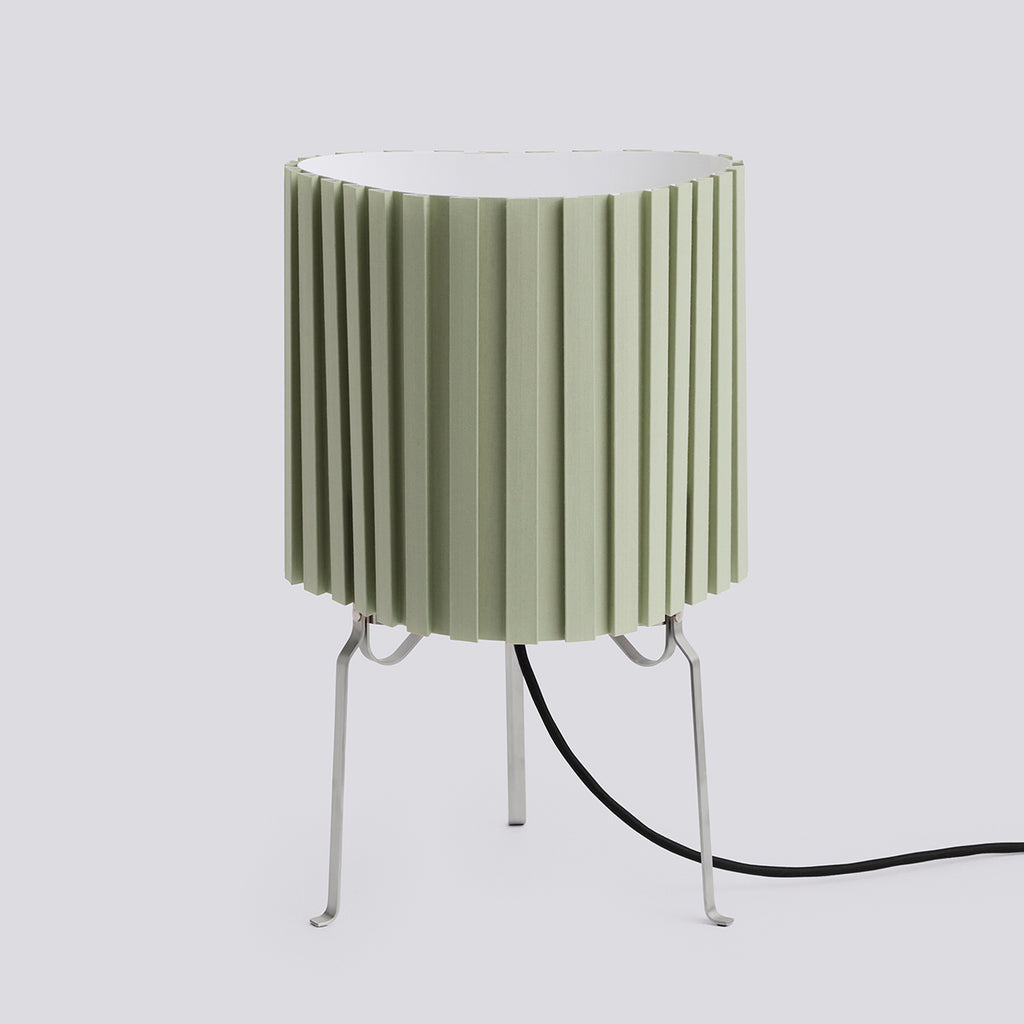 Canelé Table Lamp - Almond green