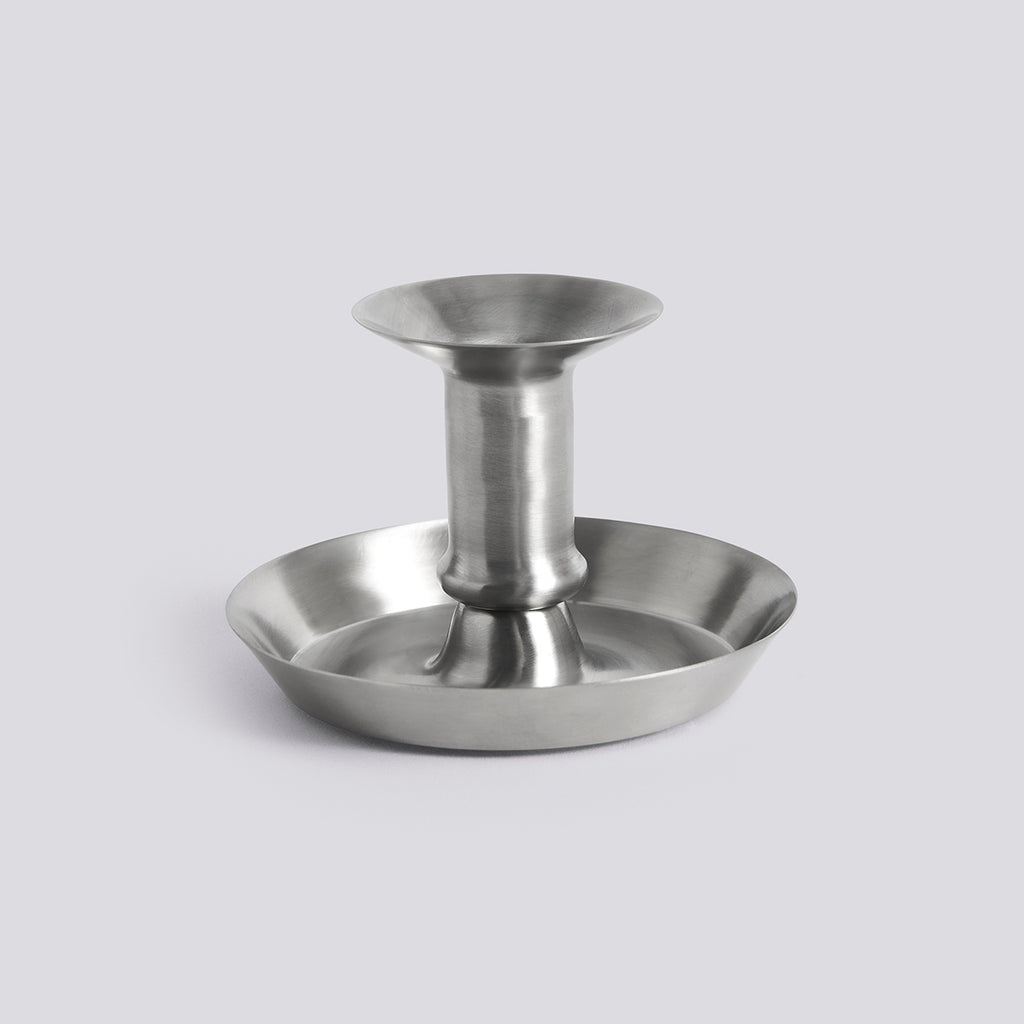 Flare Steel Candleholder - Small - Steel