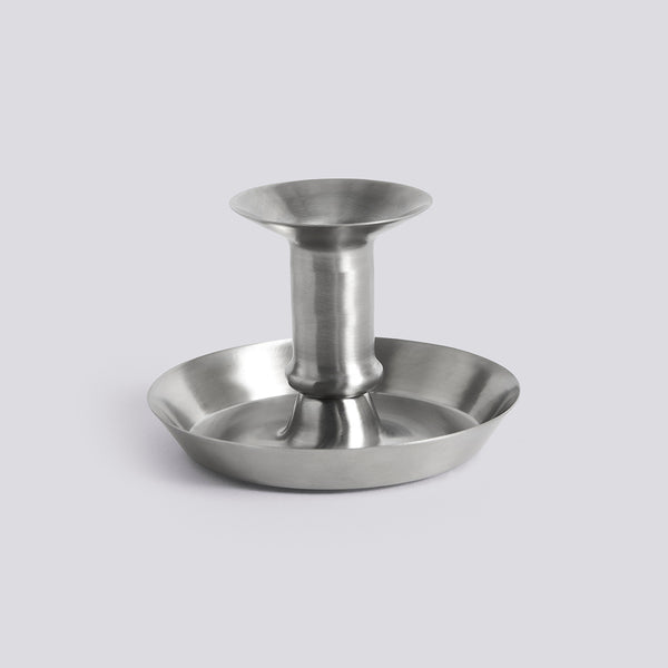 Flare Steel Candleholder - Small - Steel
