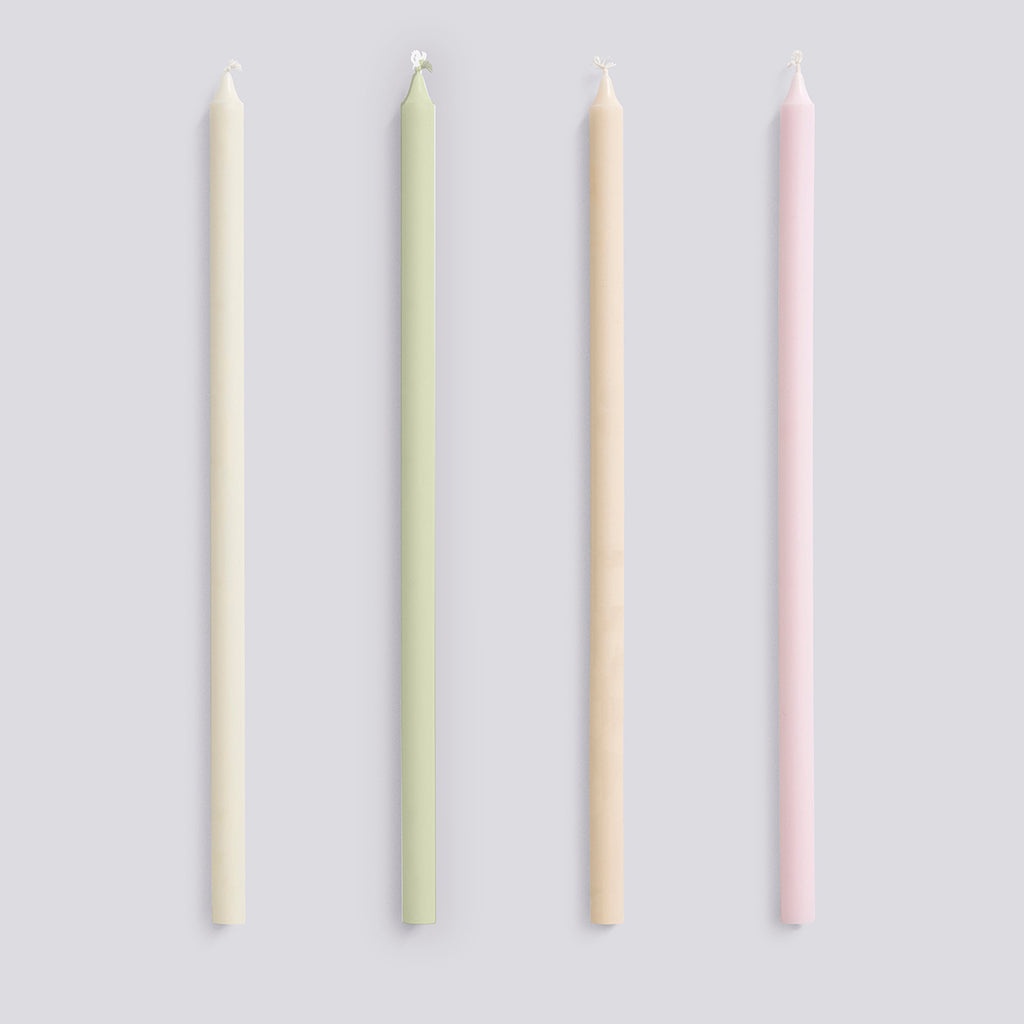 Slim Candle - Set of 4 - Pastels
