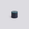 Silo Candle - Small - Midnight blue and dark teal
