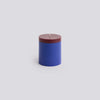 Silo Candle - Medium - Royal blue and bordeaux