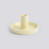 Disc Candleholder - X-Small Slim - Lime white
