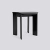 Chisel 10 Stool - Standard glider - Black lacquered oak