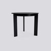 Chisel 20 Table Round - Black lacquered oak - Ø90 x H74