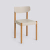 Pack Chair 10 Oiled solid oak 4 leg base Standard glider - Chalk grey