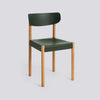 Pack Chair 10 Oiled solid oak 4 leg base Standard glider - Palm green
