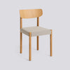 Pack Chair 11 Oiled solid oak 4 leg base Standard glider - Oak veneer + upholstery - Remix - 126