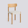 Pack Chair 11 Oiled solid oak 4 leg base Standard glider - Oak veneer + upholstery - Steelcut - 220
