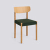 Pack Chair 11 Oiled solid oak 4 leg base Standard glider - Oak veneer + upholstery - Steelcut - 975