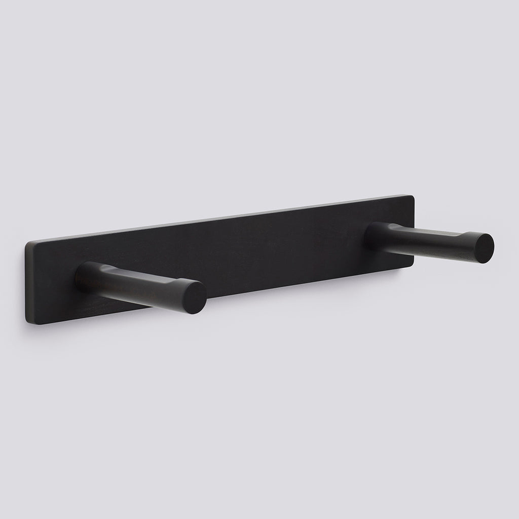 Wall bracket for Backflip Chair - Anthracite semi-transparent water-based lacquered beech
