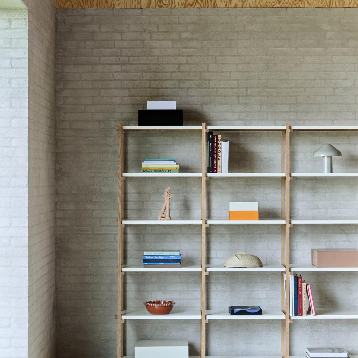 HAY/ヘイ】シェルビングシステムWOODY 3連 System Woody 3 システム